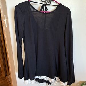 ❤️Juniors medium Rewind brand long sleeve tunic top